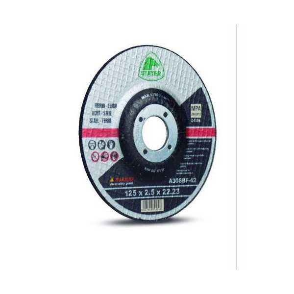 Disco Corte Standard Hierro 125X3.0X22.2 mm 50341 [LOTE DE 46 Unidades] STAYER