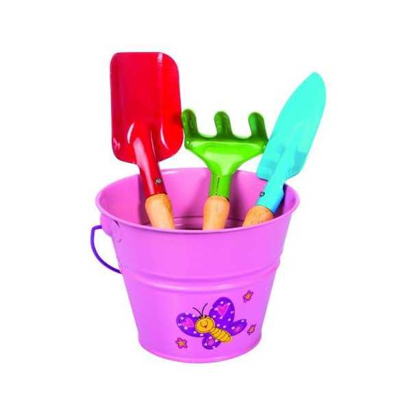 Set Herramientas Kids Garden Rosa 2329 [LOTE DE 2 Unidades] STOCKER