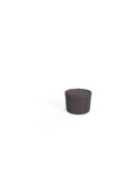 Cesta Jute Redonda con Tapa 2L Pimienta 245707 [LOTE DE 6 Unidades] CURVER