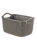 Cesto Rectangular 8 L Marrón 230011 [LOTE DE 6 Unidades] CURVER
