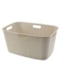 Cesta Softex L Basket 45L Blanco Tiza 258701 [LOTE DE 2 Unidades] CURVER