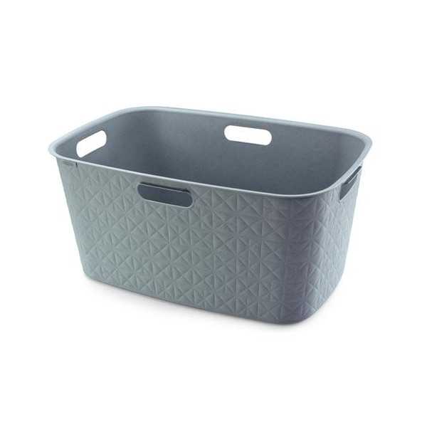 Cesta Softex L Basket 45L Azul Bruma 258702 [LOTE DE 2 Unidades] CURVER