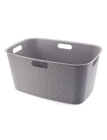 Cesta Softex L Basket 45L Gris Claro 258704 [LOTE DE 2 Unidades] CURVER