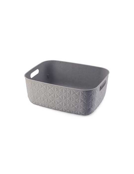 Cesta Softex M 12,5L Gris Claro 258715 [LOTE DE 6 Unidades] CURVER
