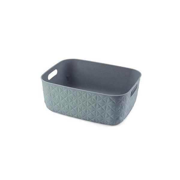 Cesta Softex M 12,5L Azul Bruma 258716 [LOTE DE 6 Unidades] CURVER
