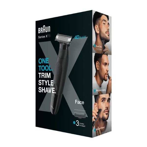Afeitadora XT3100 Face Serie X Inalámbrico BRAUN