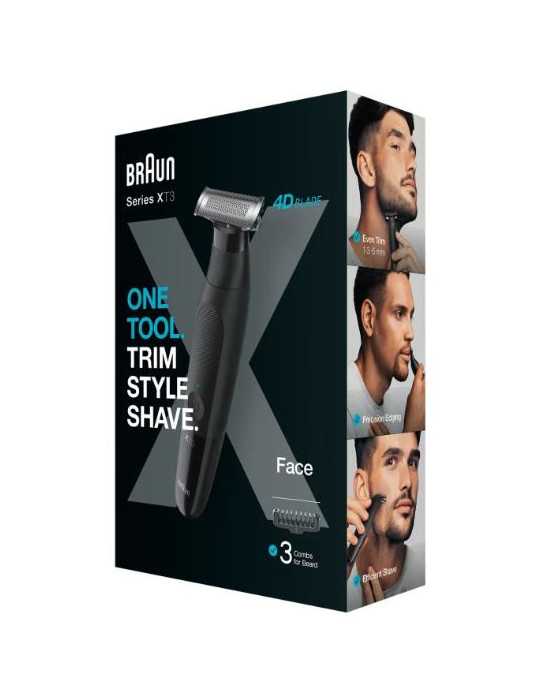 Afeitadora XT3100 Face Serie X Inalámbrico BRAUN
