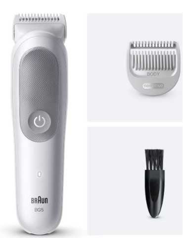Afeitadora Corporal BG5500 Body Inalámbrico BRAUN