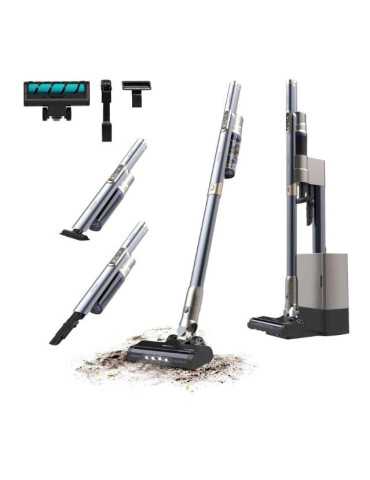 Aspirador Escoba 101702 + Base Autovaciado Scoba 2100 Station CECOTEC