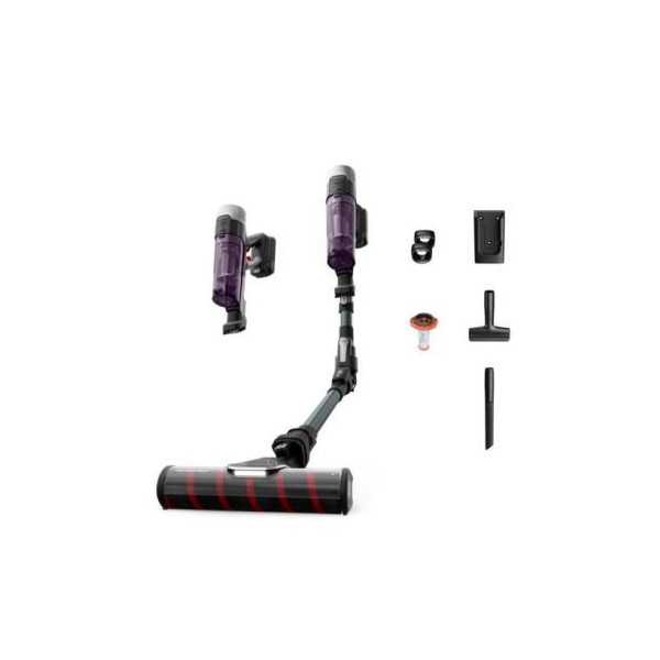 Aspirador Escoba RH2048WO Xforce Flex 9.60 Negro ROWENTA