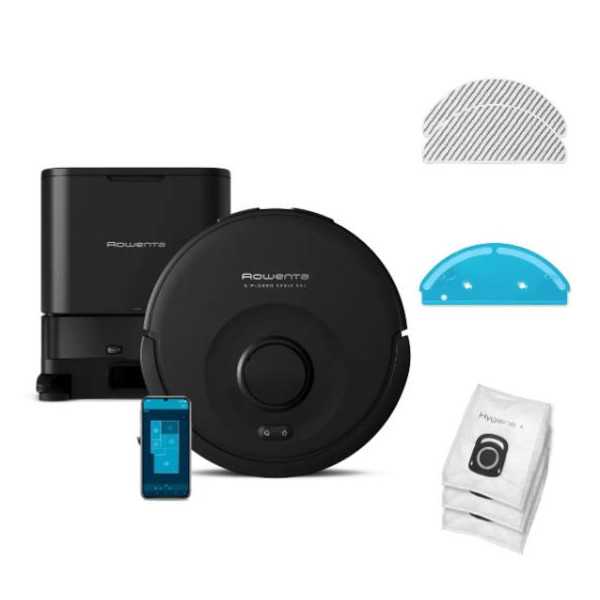 Aspirador Robot RR87D5 Autovac. Xplorer Serie 85+ Negro ROWENTA