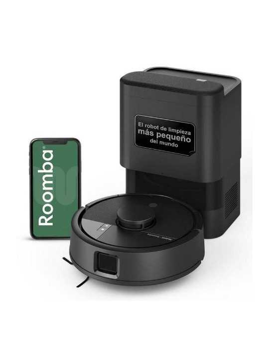 Aspirador Robot Roomba Mini F155040 + Base Autovaciado Negro IROBOT