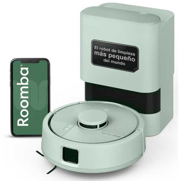Aspirador Robot Roomba Mini F155440 + Base Autovaciado Menta IROBOT