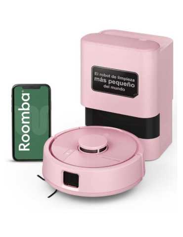 Aspirador Robot Roomba Mini F155640 + Base Autovaciado Rosa IROBOT