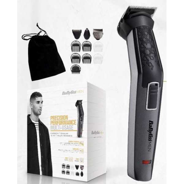 Barbero MT727E Multigroom 10 en 1 Titanio BABYLISS