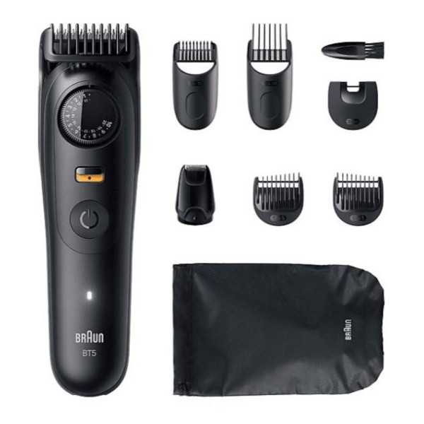 Barbero BT5560 8 en 1 Bolsa Viaje BRAUN