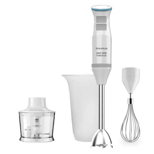 Batidora Bapi 1200 Pure Plus 1200W + Accesorios TAURUS