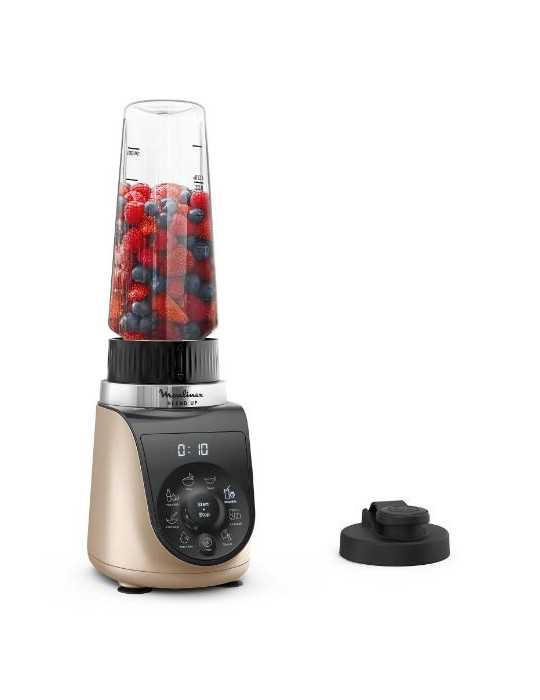 Batidora Vaso Portátil LM190AF0 1000W 0,7L Blend UP Crema MOULINEX