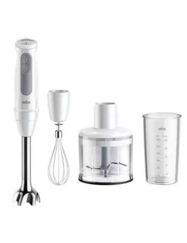 Batidora MQ50236MWH 1000W + Accesorios Blanca BRAUN