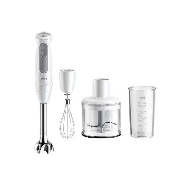 Batidora MQ50236MWH 1000W + Accesorios Blanca BRAUN