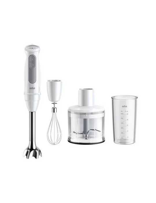 Batidora MQ50236MWH 1000W + Accesorios Blanca BRAUN