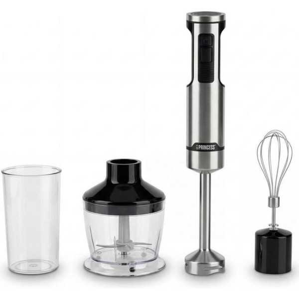 Batidora 221236 1500W Inox + Accesorios PRINCESS