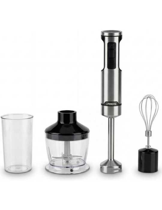 Batidora 221236 1500W Inox + Accesorios PRINCESS