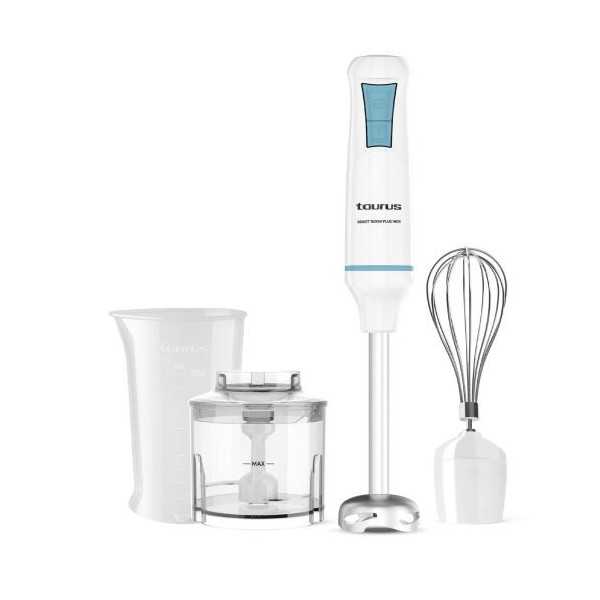 Batidora Robot 1000 Plus 1000W Inox + Acessorios TAURUS
