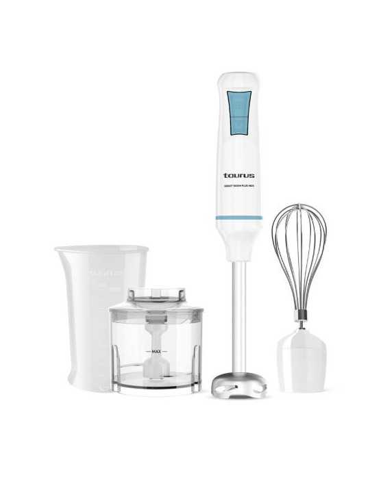 Batidora Robot 1000 Plus 1000W Inox + Acessorios TAURUS