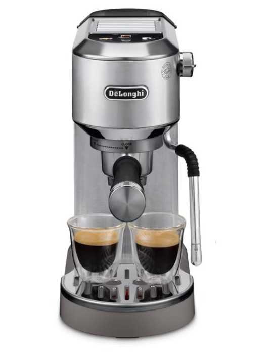 Cafetera Express EC890.M Dedica Duo Metal DE'LONGHI