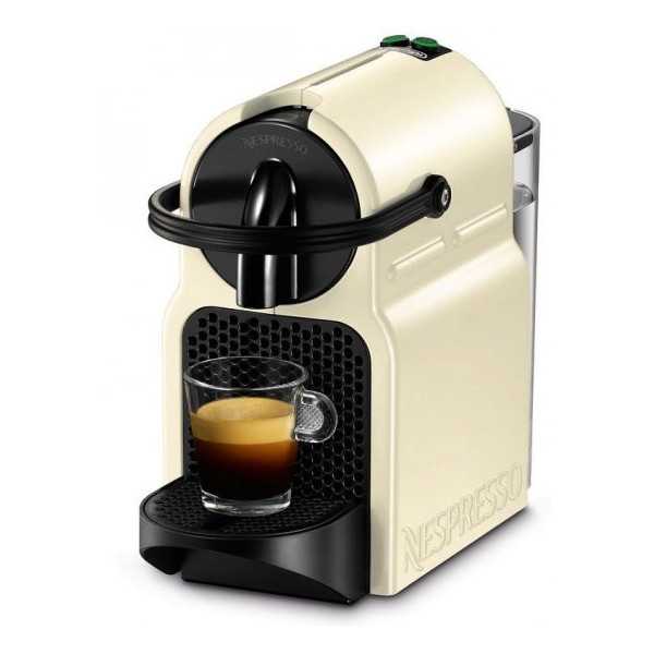 Cafetera Express EN80CW Nespresso Inissia Crema DE'LONGHI