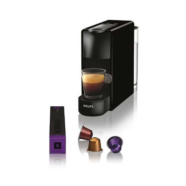 Cafetera Express XN1108HNG Nespresso Essenza Mini Negro Piano KRUPS