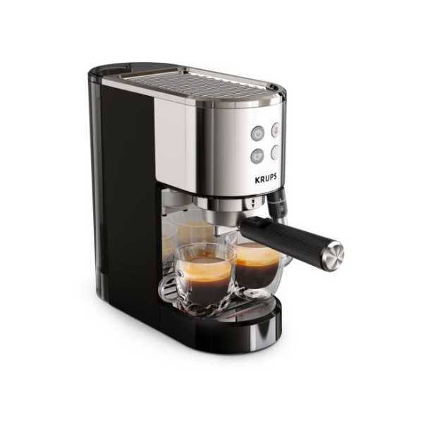 Cafetera Express XP444C10 Virtuoso Steam & Pump KRUPS