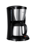 Cafetera Filtro NVR1133TCM 12 Tazas Negro Inox NEVIR