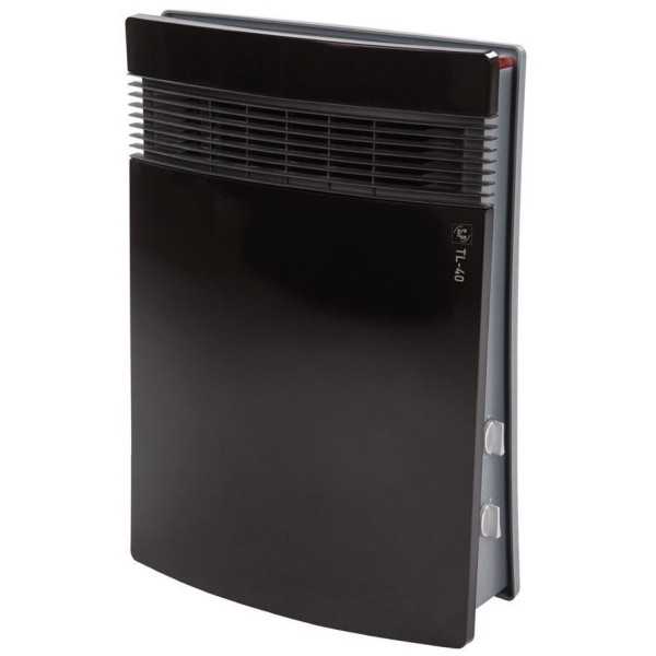 Calefactor TL-40 1000/1800W Negro S&P
