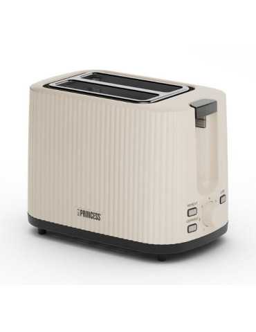 Tostador 142337 2 Ranuras 930W Wave Beige PRINCESS