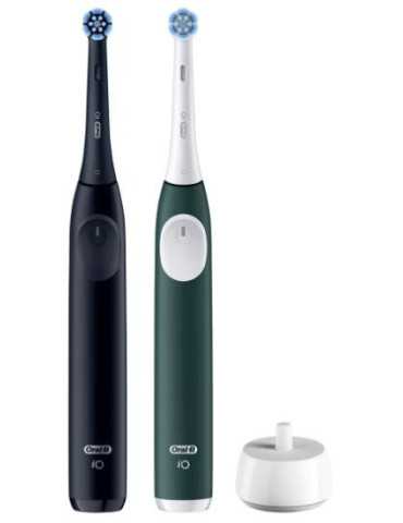 Cepillo Dental iO2 Duo Negro + Verde ORAL-B