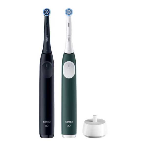 Cepillo Dental iO2 Duo Negro + Verde ORAL-B