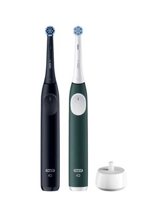 Cepillo Dental iO2 Duo Negro + Verde ORAL-B