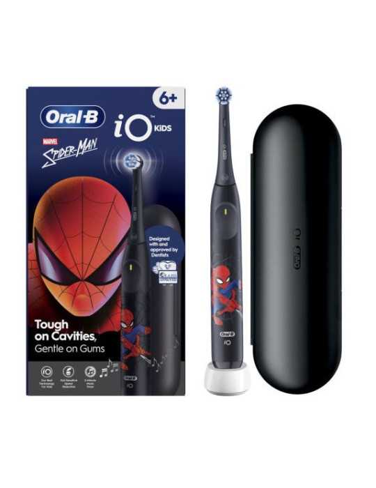 Cepillo Dental iO2 Junior Spiderman + Estuche ORAL-B