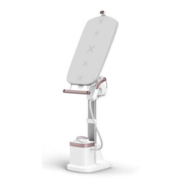 Cepillo Vapor Vertical QR1811F0 Ixeo Blanco&Rosa ROWENTA