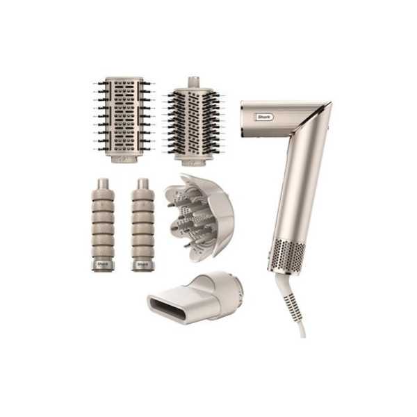 Secapelos HD446SLEU Moldeador Flexstyle 5EN1 Champagne SHARK