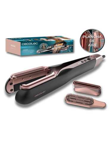 Plancha Pelo 100158 Air Lisse 2EN1 Black CECOTEC