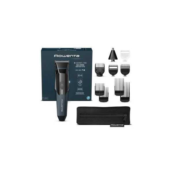 Cortapelo TN9610E0 11 en 1 Negro/Azul ROWENTA