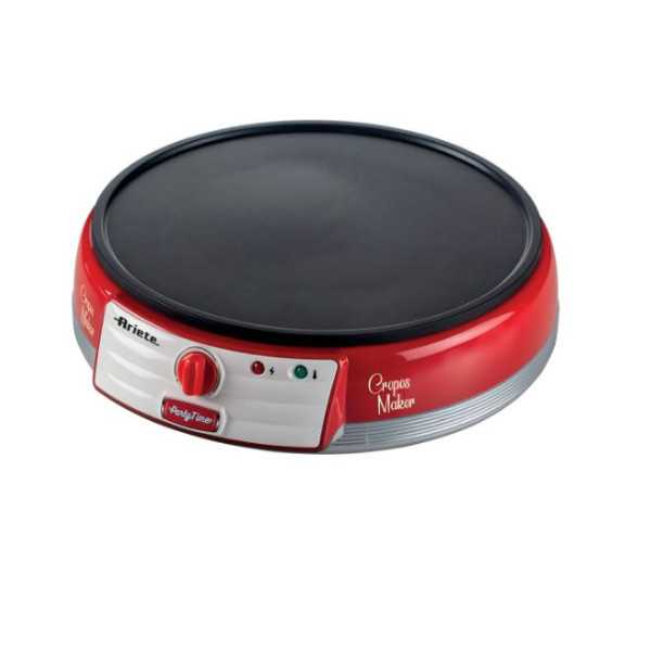 Crepera 202 Party Time 1000W Roja ARIETE
