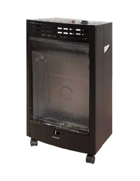 Estufa Gas HBF5205 Llama Azul 4200W Negra INFINITON