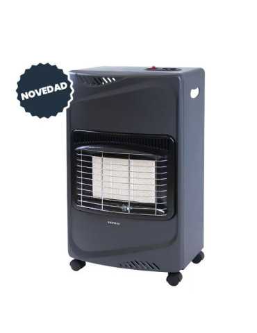 Estufa Gas HGB16 Cerámica 4200W Negra INFINITON