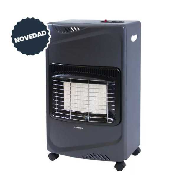 Estufa Gas HGB16 Cerámica 4200W Negra INFINITON