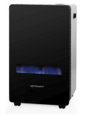 Estufa Gas HBF100 Llama Azul 3800W a Cristal Templado Negro ORBEGOZO