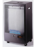 Estufa Gas Llama Azul BF4200W Negra VITROKITCHEN
